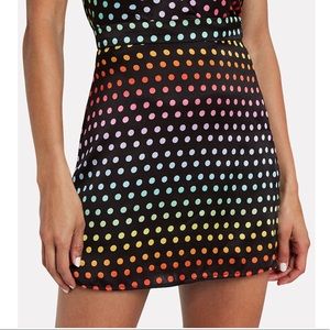 Olivia Rubin Libby Polka Dot Mini Skirt